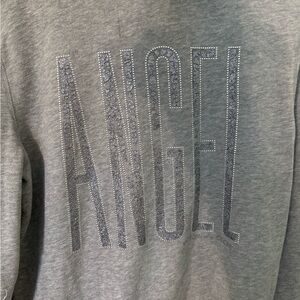 Victoria's Secret Gray Angel Sweatshirt